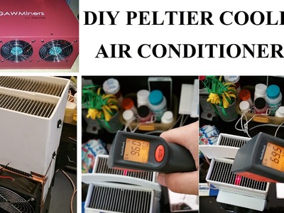 DIY Solid State AC Thermalelecric Peltier with Old Bitcoin Hardware Ver.2