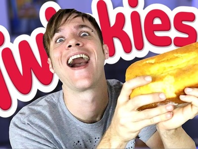 Eating A GIANT Twinkie! Here's What Happened - Giant DIY Candy Challenge