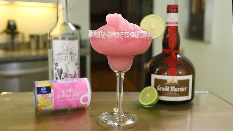 Frozen Pink Lemonade Margarita