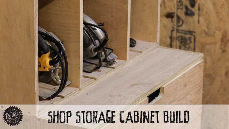 How To Build A Modular Shop Cabinet