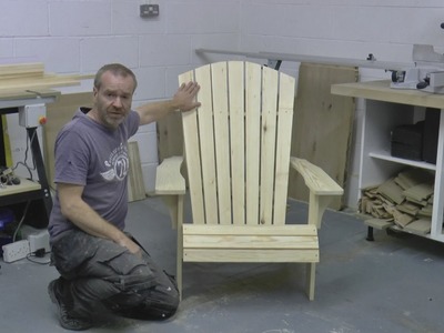 How to build an Adirondack Chair Part 1 SAVE MONEY build your own!!