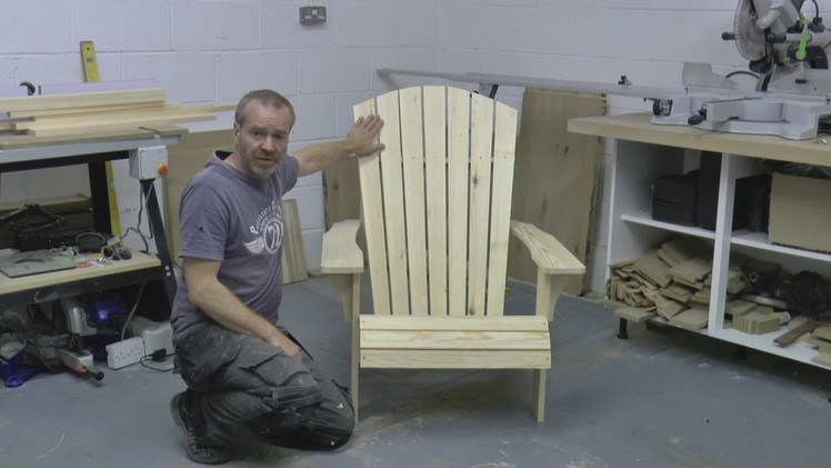 How to build an Adirondack Chair Part 1 SAVE MONEY build your own!!