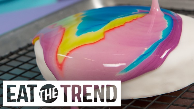 How to Create a Hypnotic Tie-Dye Cake | Eat the Trend