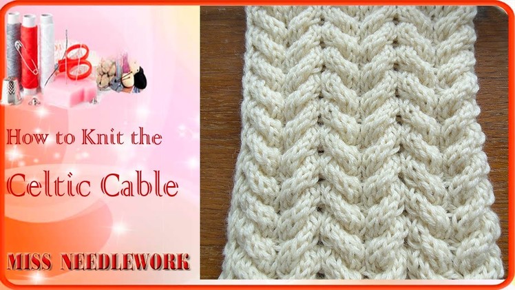 How to Knit the Celtic Cable | PUNTO TRENZAS