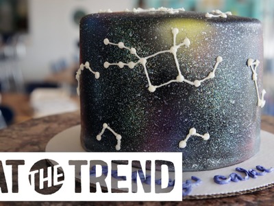 How to Make a Galaxy Cake | Eat the Trend