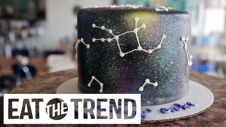 How to Make a Galaxy Cake | Eat the Trend