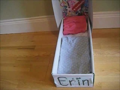 How to make an AG doll bed