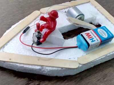 How to Make Electric Boat at home - Easy Way