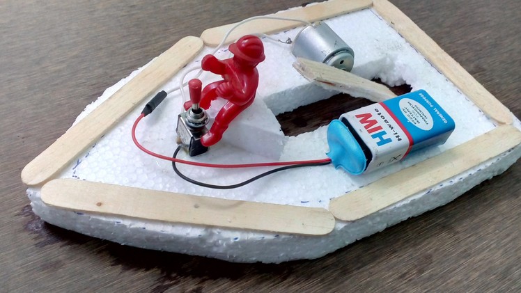 How to Make Electric Boat at home - Easy Way