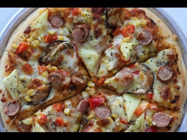 How to make pizza.quick & easy pizza recipe -- Cooking A Dream