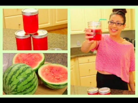 How To Make Watermelon Juice!