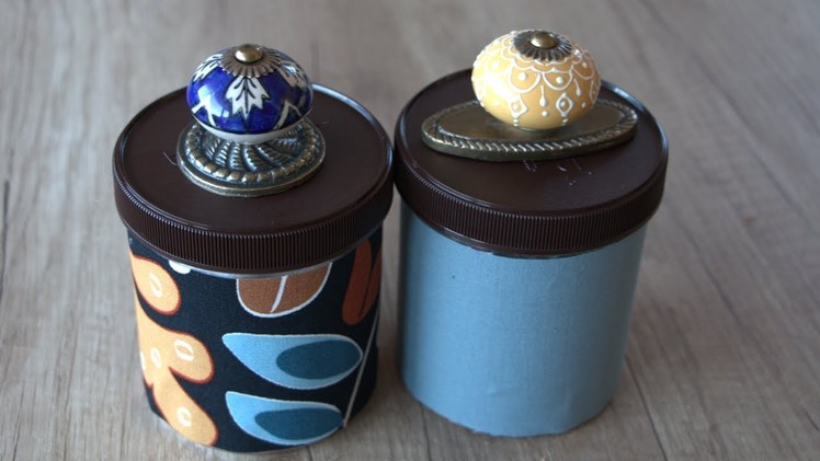 Ideas for Decorating Jars: DIY Bathroom Jar Containers
