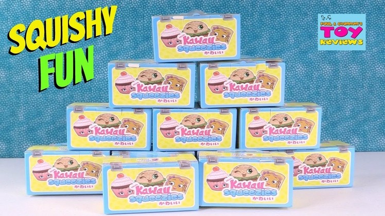 Kawaii Squeezies Blind Box Series 2 Toy Opening Squishy Review | PSToyReviews