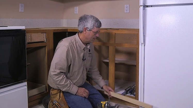 Kreg Kitchen Makeover Series Part 5: How To Replace a Door with Drawers