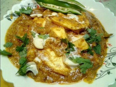 Mughlai Shahi Paneer Restaurant Style || Homemade Shahi Paneer
