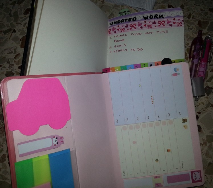 My Molang Diary and Bullet Journal