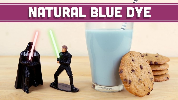 Natural Blue Dye Food Coloring - STAR WARS! May the 4th be with you - Mind Over Munch