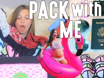 Pack With Me + What's in my Carry On & Vacation Essentials!
