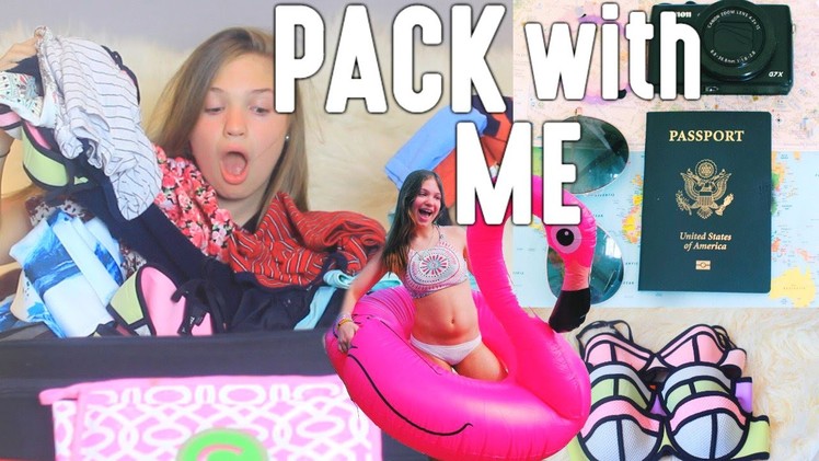 Pack With Me + What's in my Carry On & Vacation Essentials!