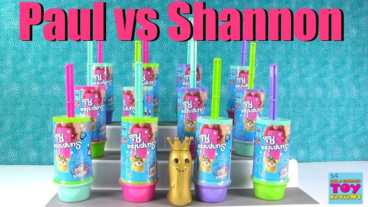 Paul vs Shannon Challenge Wonder Pops Surprize Animals Plush Edition | PSToyReviews