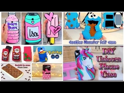 PHONE CASES DIY - EASY CRAFTS FOR CHILDS
