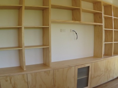 Pine Ply tv unit