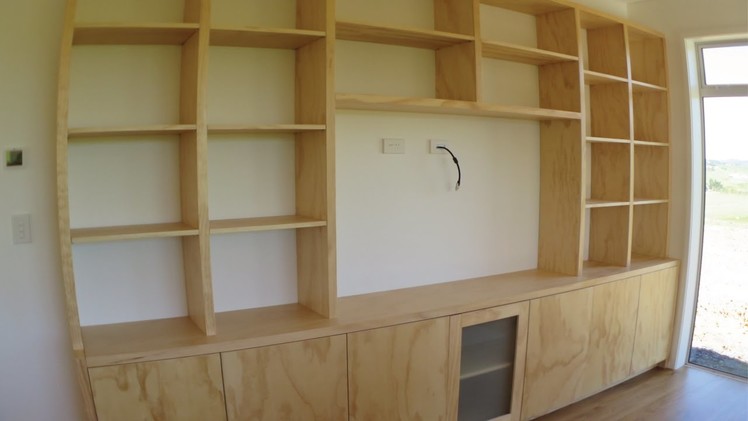 Pine Ply tv unit