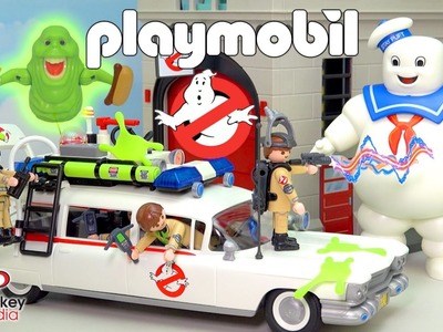 ???? Playmobil Ghostbusters Collection!!  Ecto-1 Car, Fire Station, Slimer, Stay Puft and More!! ????
