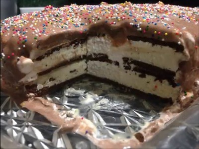 Sandwich Ice Cream Cake
