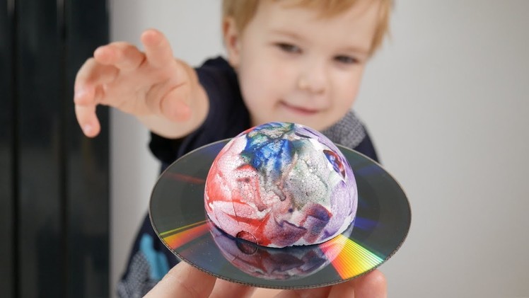 Saturn - CD Craft Ideas For Kids