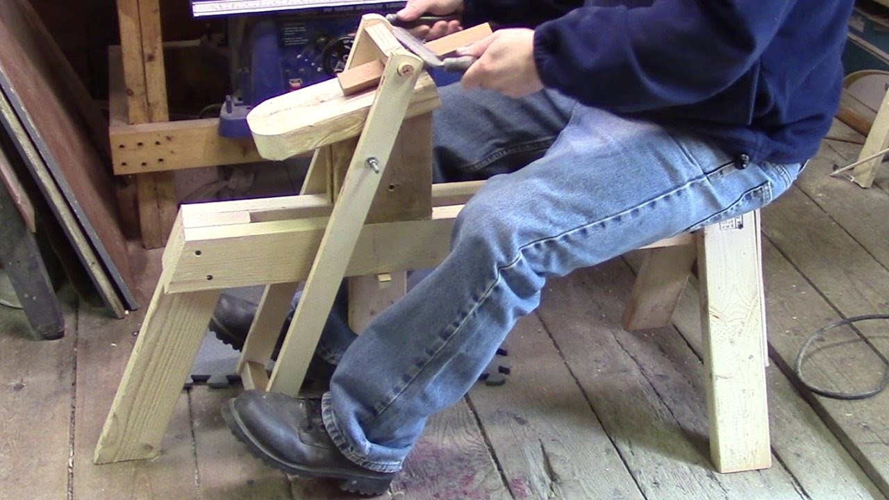 Shaving Horse From 2X4s   Shaving Horse From 2x4 S J9SC O 