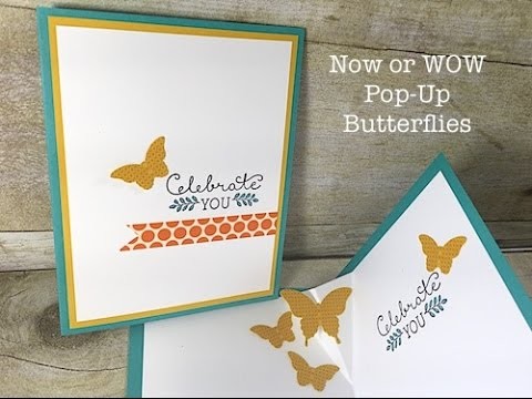 Simply Simple NOW or WOW Card - Celebrate You by Connie Stewart