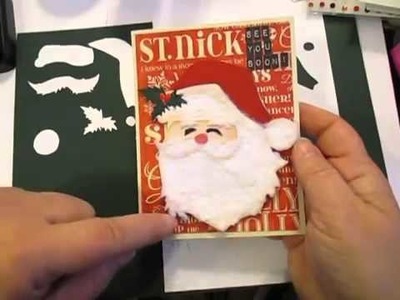 St  Nick by Tim Holtz Alterations Sizzix