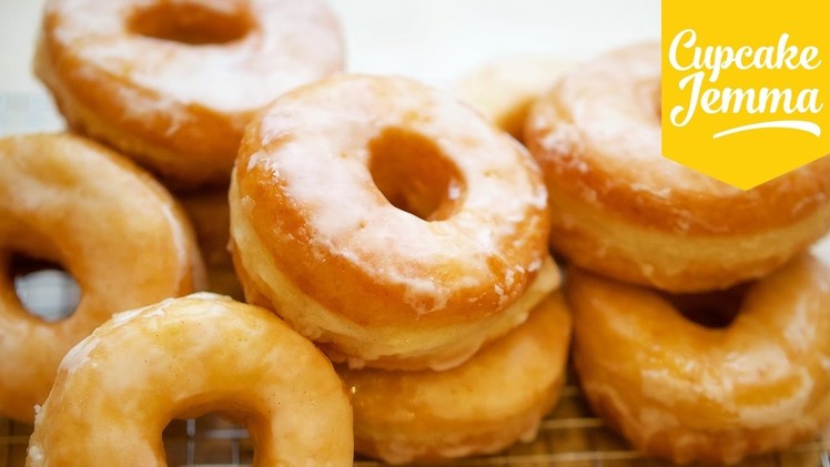 The Best Raised Doughnut Recipe EVER! | Cupcake Jemma