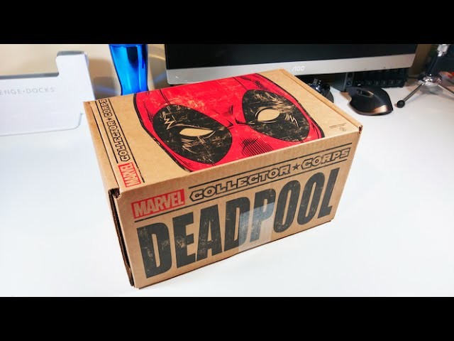 Unboxing Deadpool Marvel Subscription Box