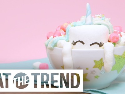 Unicorn Hot Chocolate | Eat the Trend