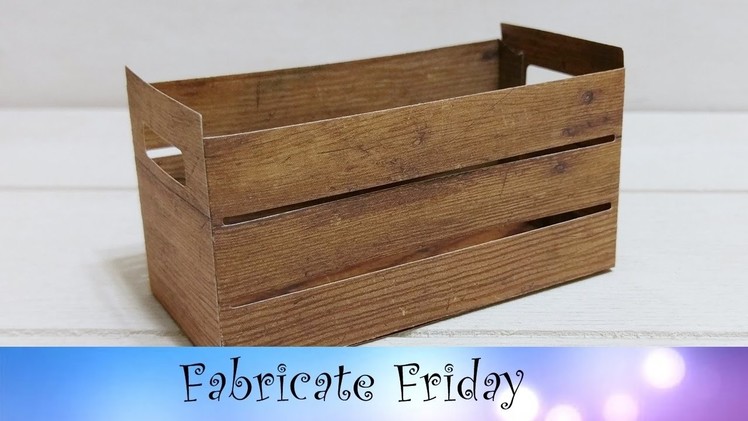Wood Crate Project featuring Stampin' Up!® Products
