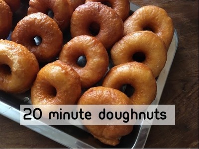 20 Minute Doughnuts - No Yeast - Episode 234 - Baking with Eda