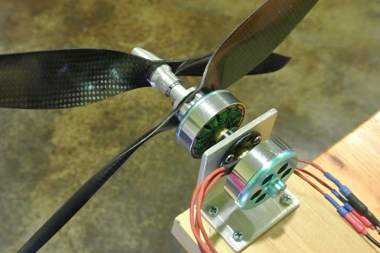 Build Your Own Coaxial Contra-Rotating Motors