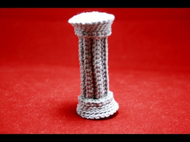 Crochet Pattern Column for Dollhouse