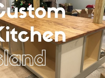 Custom Kitchen Island Build