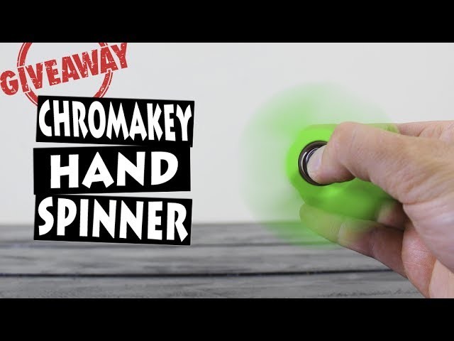 DIY Chromakey Hand Spinner Fidget Toy