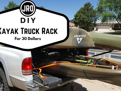 DIY Kayak Fishing Truck Rack