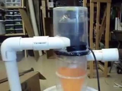 DIY Vacuum Cyclone dust separator from CD case With Secondary Water Filtration
