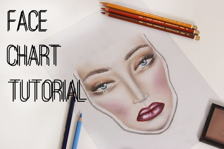 Face Chart Tutorial  || Karolina Matraszek Make Up Studio