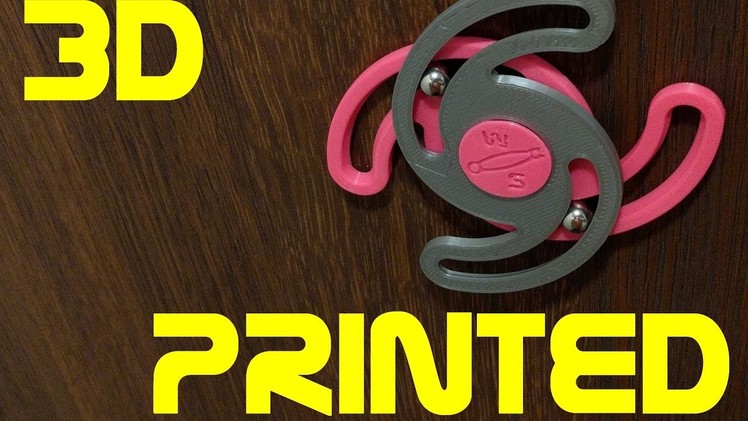 Fibonacci Spiral Fidget Spinner - 3D Printed