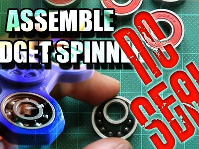Fix Your Fidget Spinner Bearing with NO SEAL!! | DIY