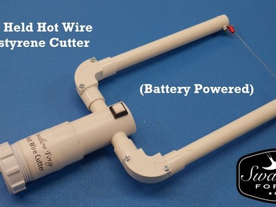 Hand Held Hot Wire Cutter for foam - Polystyrene -Battery Powered Styro slicer