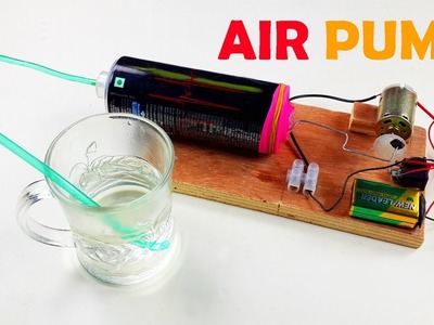 How to Make an Air Pump - Mini aquarium air pump