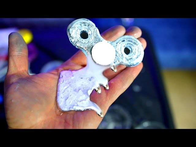 How to Make Liquid Metal Fidget Spinners ~ Advanced How to make a Fidget Spinner DIY Tutorial